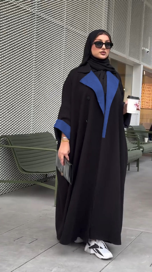 ٱخر صيحات الموضة في العباية الخليجية 2025 03