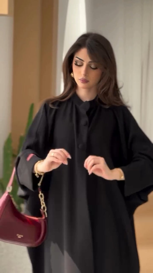 ٱخر صيحات الموضة في العباية الخليجية 2025 (pr002)