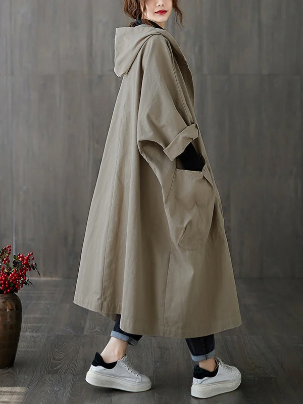Jaquette longue oversize - جاكيط طويل بقصة فضفاضة