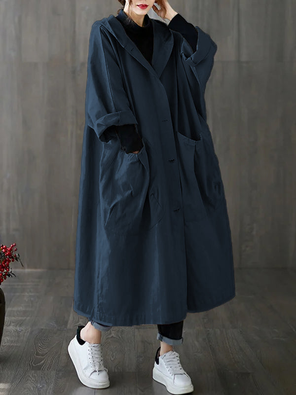Jaquette longue oversize - جاكيط طويل بقصة فضفاضة