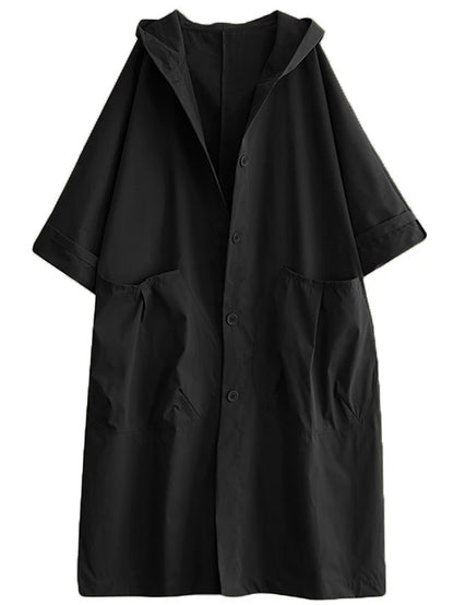 Jaquette longue oversize - جاكيط طويل بقصة فضفاضة