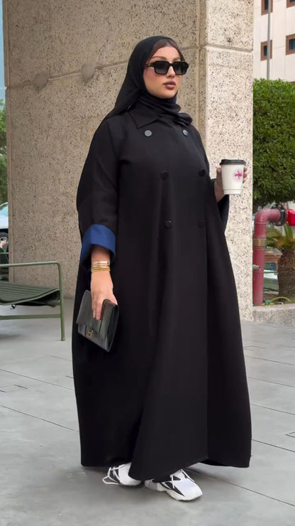 ٱخر صيحات الموضة في العباية الخليجية 2025 03