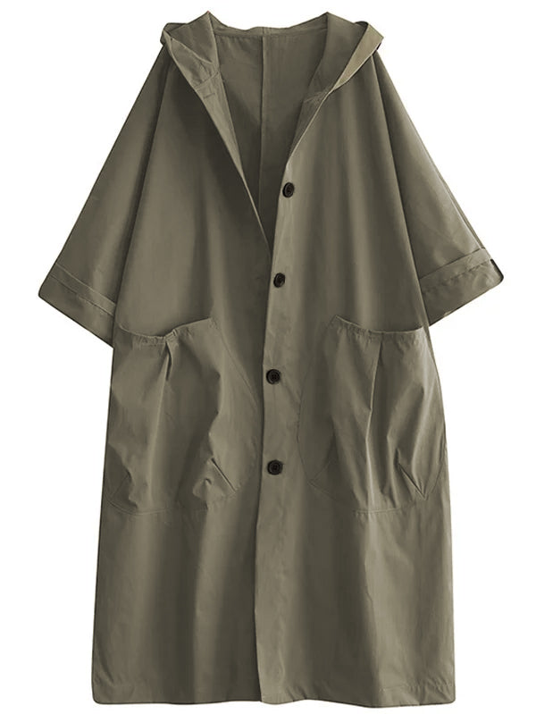 Jaquette longue oversize - جاكيط طويل بقصة فضفاضة