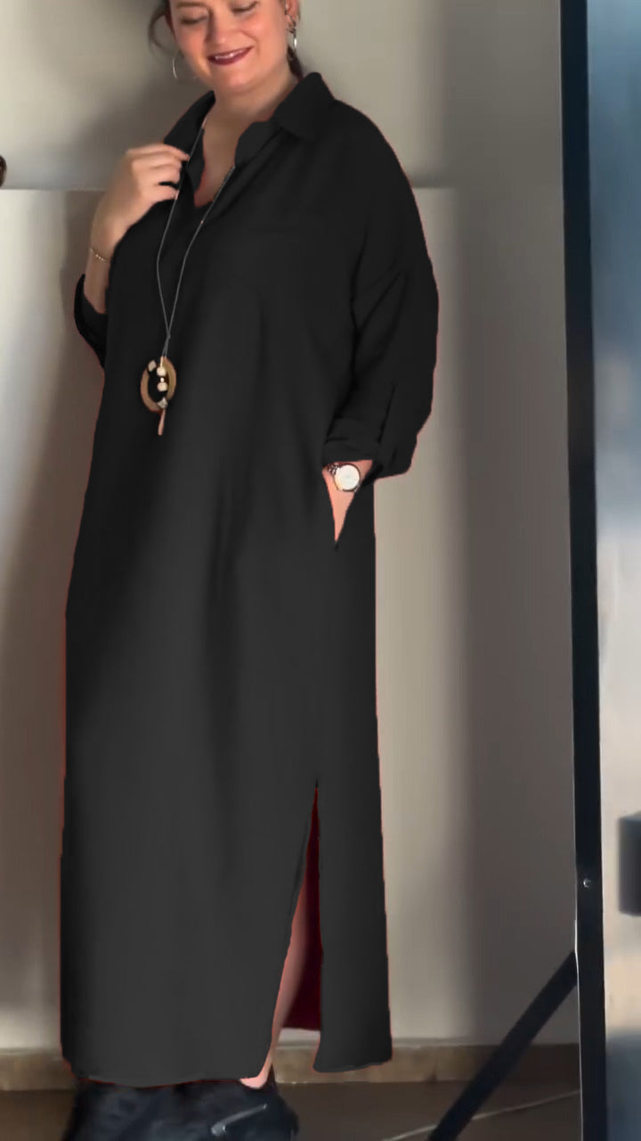robe de lin - فستان (ref20)