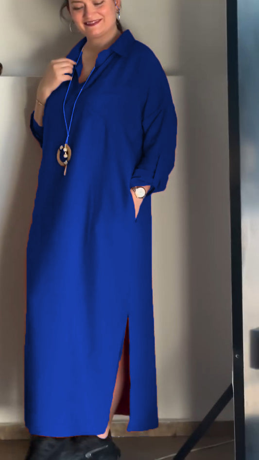 robe de lin - فستان (ref20)